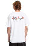 The Volcom Mens Daniel Shepard Walleye T-Shirt in White