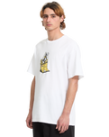 The Volcom Mens Daniel Shepard Walleye T-Shirt in White