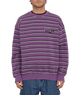The Volcom Mens Rayeah Sweatshirt in Deep Purple