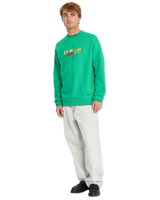 The Volcom Mens Watanite Crew Sweatshirt in Mint
