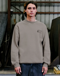 The Volcom Mens Workwear Sweatshirt in Brindle