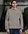 The Volcom Mens Workwear Sweatshirt in Brindle