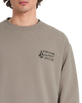 The Volcom Mens Workwear Sweatshirt in Brindle