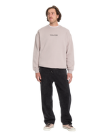 Stone Sweatshirt in Bark Brown