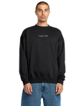 The Volcom Mens Stone Sweatshirt in Black