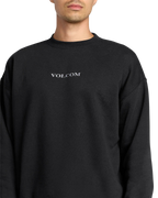 The Volcom Mens Stone Sweatshirt in Black