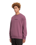 The Volcom Mens Stone Sweatshirt in Orchid