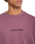 The Volcom Mens Stone Sweatshirt in Orchid