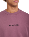 The Volcom Mens Stone Sweatshirt in Orchid
