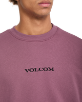 The Volcom Mens Stone Sweatshirt in Orchid