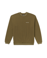 The Volcom Mens K Stone Sweatshirt in Sage Leaf