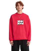Stoneye Sweatshirt in Lifeguard Red