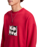 Stoneye Sweatshirt in Lifeguard Red