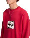 Stoneye Sweatshirt in Lifeguard Red