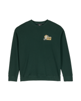 Racoon Sweatshirt in Scarab