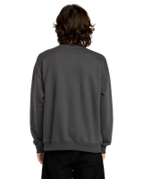 The Volcom Mens Single Stone Sweatshirt in Antique Black