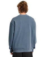 The Volcom Mens Single Stone Sweatshirt in Blue Wash