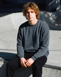 Single Stone Sweatshirt in Storm Blue