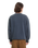 The Volcom Mens Single Stone Sweatshirt in Storm Blue