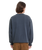 The Volcom Mens Single Stone Sweatshirt in Storm Blue