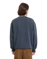 The Volcom Mens Single Stone Sweatshirt in Storm Blue