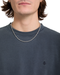 The Volcom Mens Single Stone Sweatshirt in Storm Blue