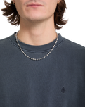 The Volcom Mens Single Stone Sweatshirt in Storm Blue