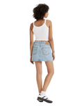 The Levi's® Womens Icon Denim Skirt in Light Indigo Worn In