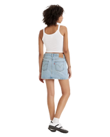 The Levi's® Womens Icon Denim Skirt in Light Indigo Worn In