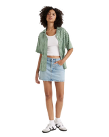 The Levi's® Womens Icon Denim Skirt in Light Indigo Worn In
