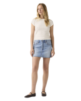 The Levi's® Womens Icon Skirt in Aligned Smoke