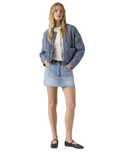 The Levi's® Womens Icon Skirt in Aligned Smoke
