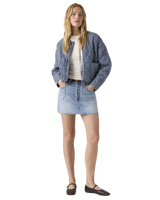 The Levi's® Womens Icon Skirt in Aligned Smoke