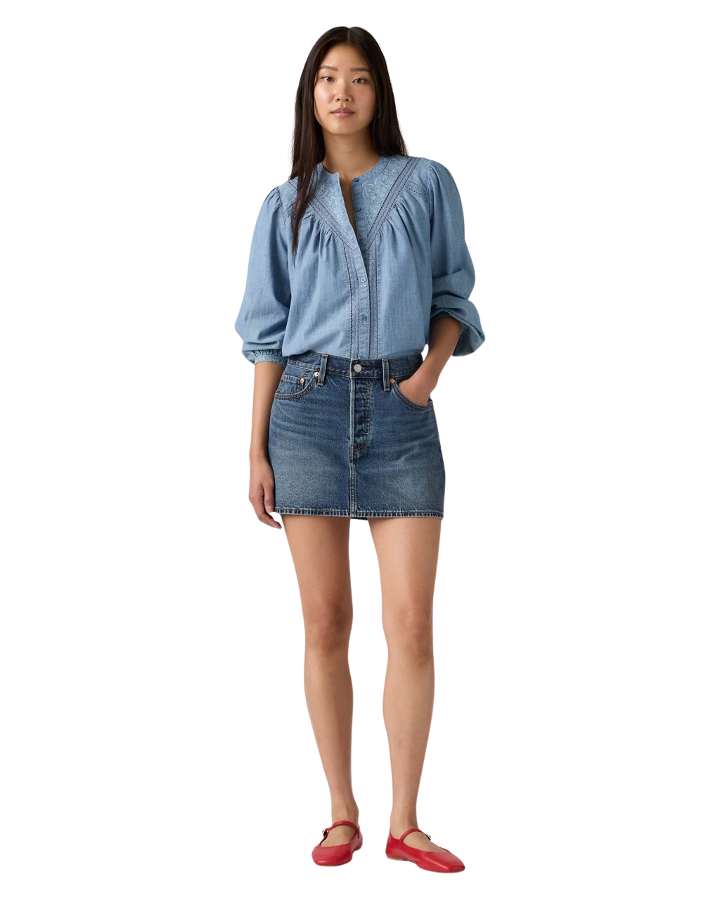 The Levi's® Womens Icon Skirt in Phoenix Rising