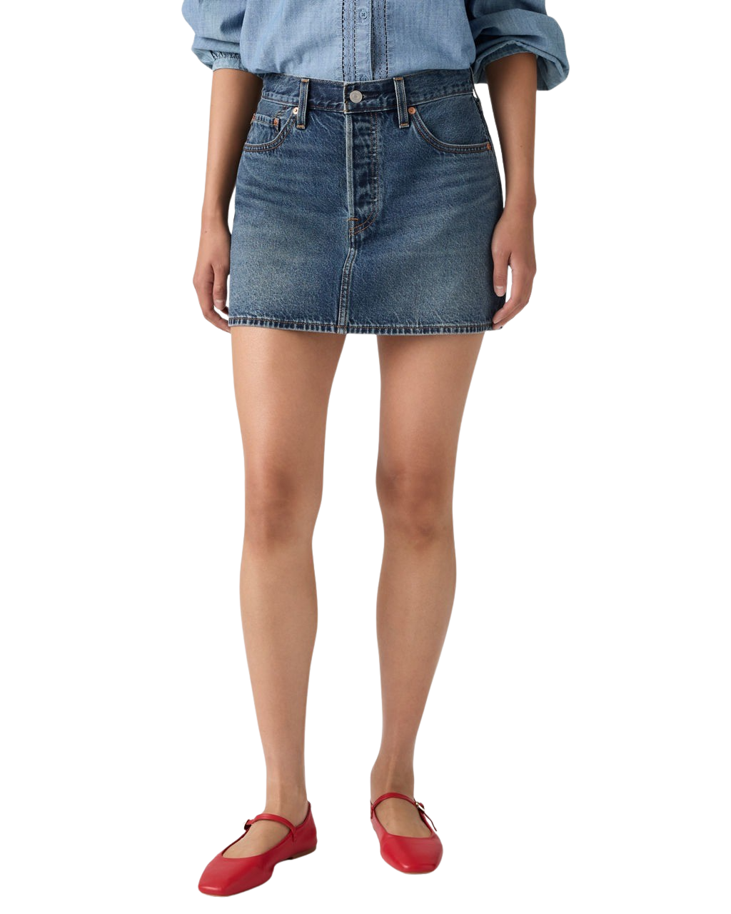 The Levi's® Womens Icon Skirt in Phoenix Rising