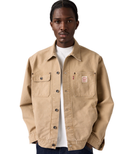 The Levi's® Mens Sunrise Trucker Jacket in Tigers Eye