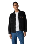 Corduroy Sunrise Trucker Jacket in Storm