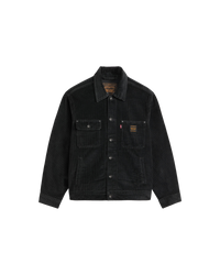 Corduroy Sunrise Trucker Jacket in Storm