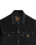 Corduroy Sunrise Trucker Jacket in Storm