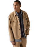 The Levi's® Mens Sunrise Trucker Jacket in Tiger's Eye Canvas