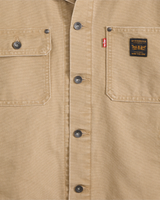 The Levi's® Mens Sunrise Trucker Jacket in Tiger's Eye Canvas