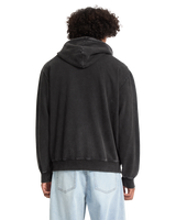 The Volcom Mens Studder Zip Hoodie in Black