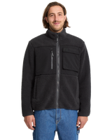 Storm Stone Fleece Jacket in Antique Black