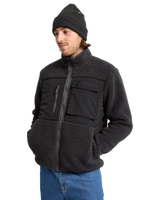 Storm Stone Fleece Jacket in Antique Black