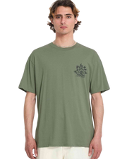 The Volcom Mens Remote Viewer T-Shirt in Brolive