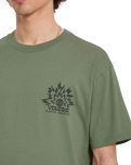 The Volcom Mens Remote Viewer T-Shirt in Brolive