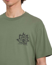 The Volcom Mens Remote Viewer T-Shirt in Brolive