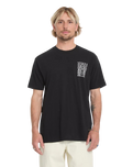 The Volcom Mens Radiaton T-Shirt in Black