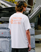 The Volcom Mens Workwear T-Shirt in White Combo