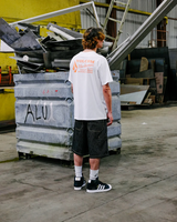 The Volcom Mens Workwear T-Shirt in White Combo